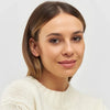LULU Copenhagen LULU1164 Color Ball Ear stud In Pink