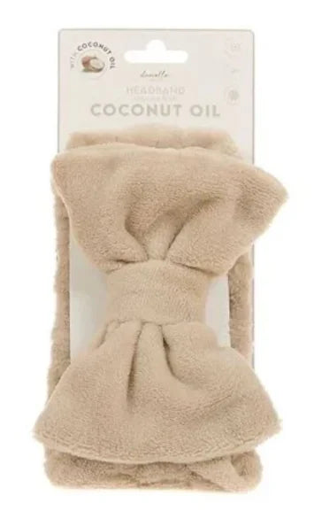 Danielle Creations DC0185HB Taupe Infused Headband - Coconut Oil