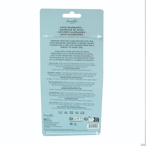 Danielle Creations DC0214SHB Satin Headband 2PCS