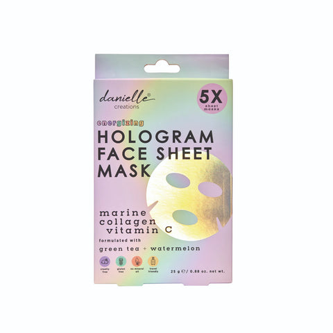 Danielle Creations DC8706HOS Hologram Face Mask x 5 Pack