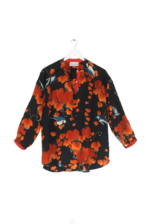 One Hundred Stars Darcy Shirt Acer Black