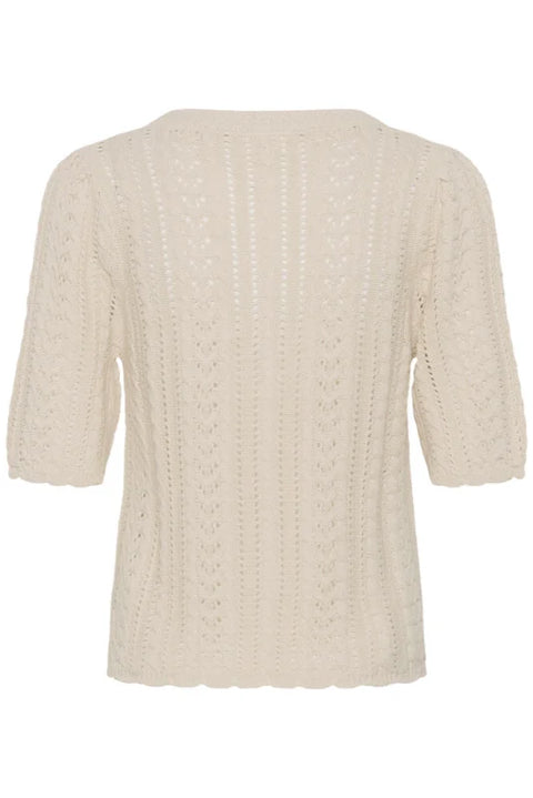 Part Two Darnella Knit Pullover In Whitecap Gray
