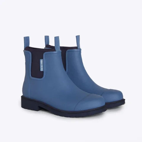 Merry People Bobbi Wellington Boot In Denim