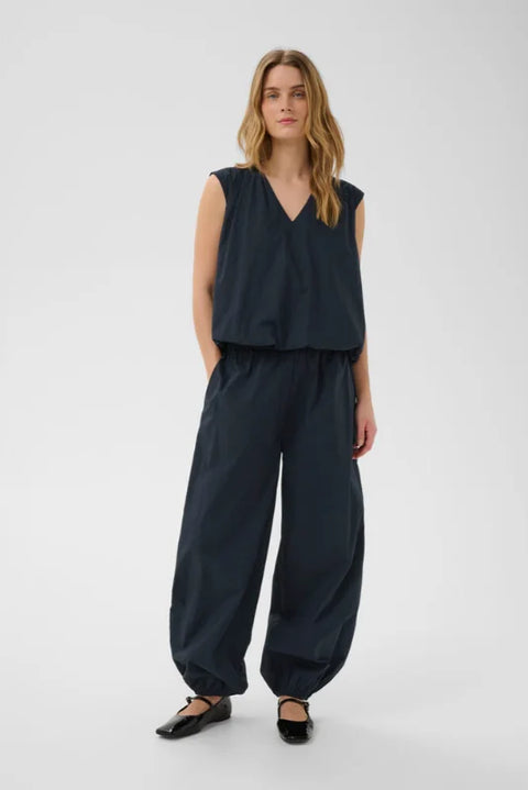 Part Two Didi Blouse s/s In Dark Navy