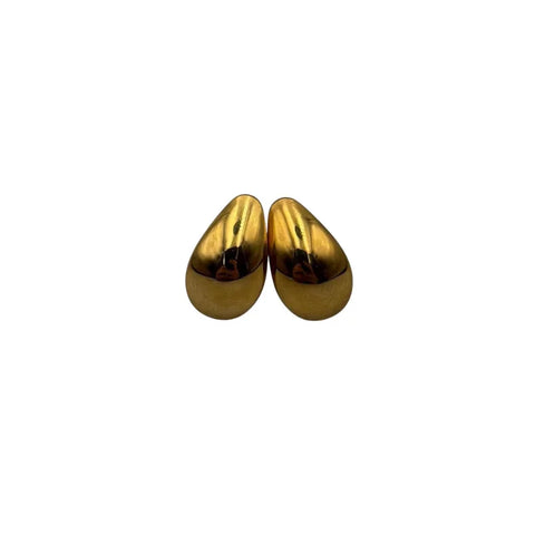 Sixton London Gold Droplet Earrings