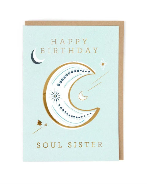 Cath Tate Cards E4 Souls Sister Blue Card