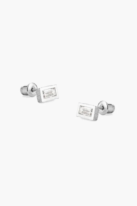 Tutti & Co EA606S Flare Earrings Silver