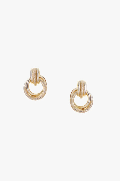 Tutti & Co  EA648G Fuse Earrings Gold