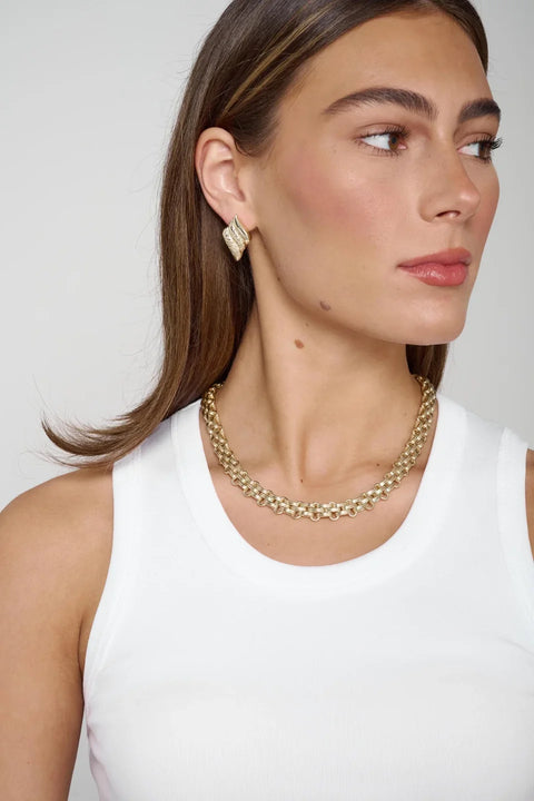 Tutti & Co EA675G Sky Earrings - Gold