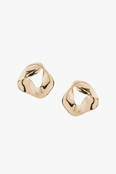 Tutti & Co EA679G Eclipse Earrings - Gold
