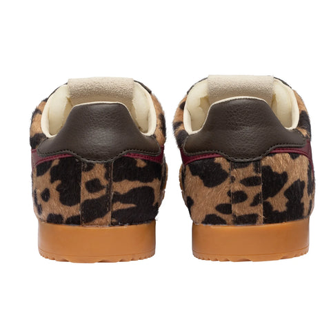 Gola CLB867TK Elan Savanna Trainer Tan Cow/Cerise/Mocha