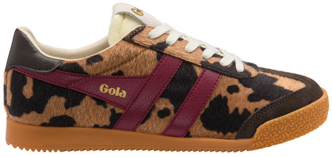 Gola CLB867TK Elan Savanna Trainer Tan Cow/Cerise/Mocha