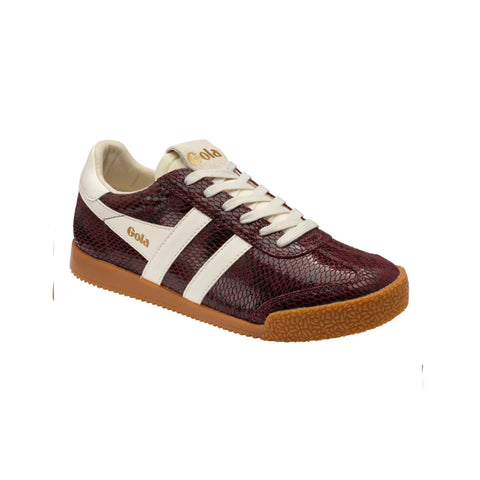 Gola CLB946RW Elan Serpent Trainer Windsor Wine/Off White
