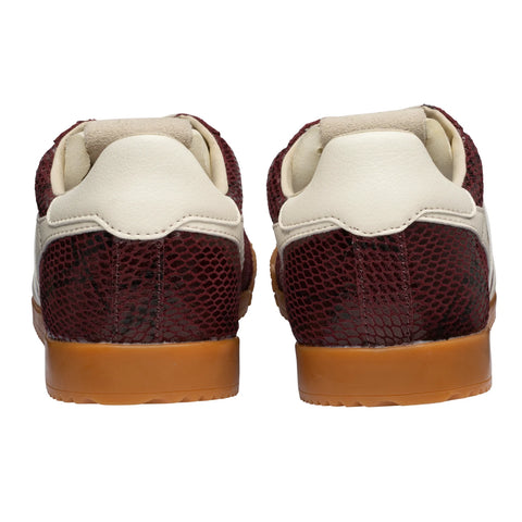 Gola CLB946RW Elan Serpent Trainer Windsor Wine/Off White