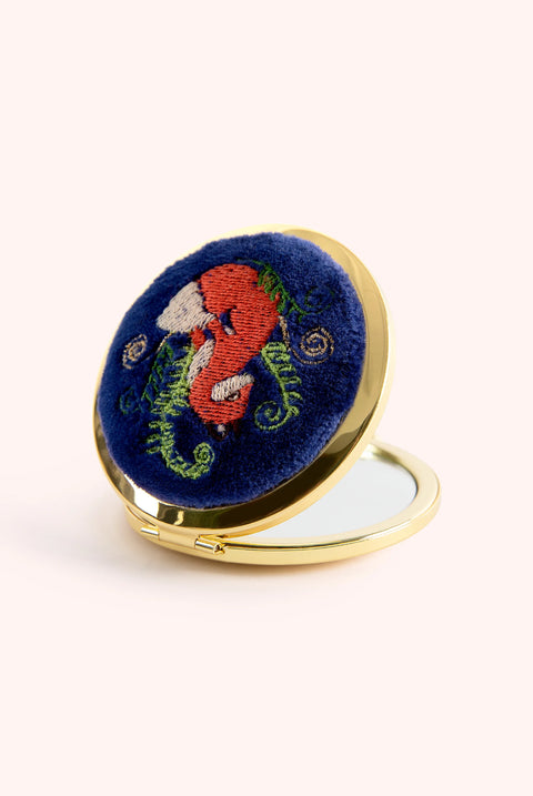 Powder EMR4 Elegant Fox Embroidered Mirror