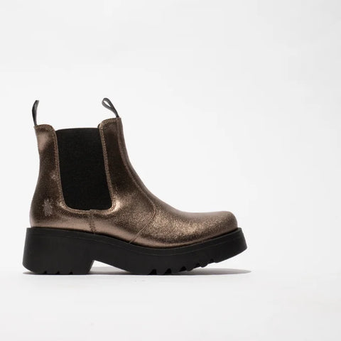 Fly London Medi789 In Valley Dark Gold