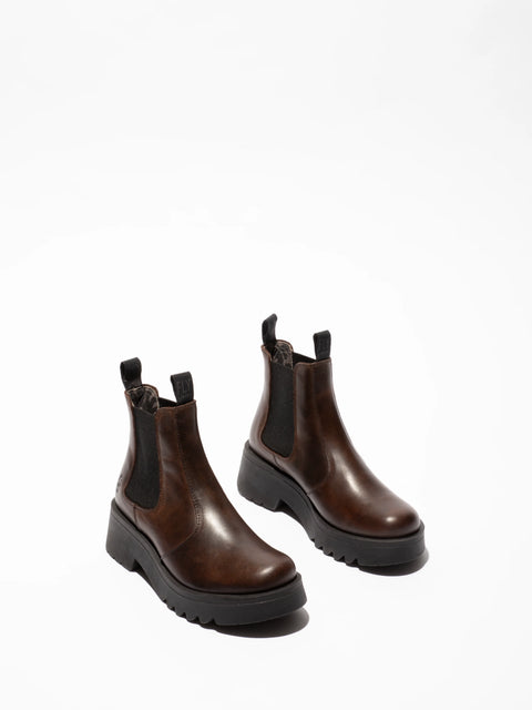 Fly London Medi789 In Dk.Brown