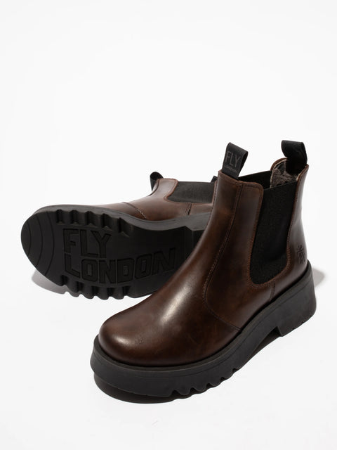 Fly London Medi789 In Dk.Brown