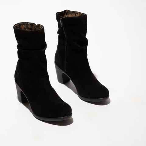 Fly London Klei152 In Oil Suede Black