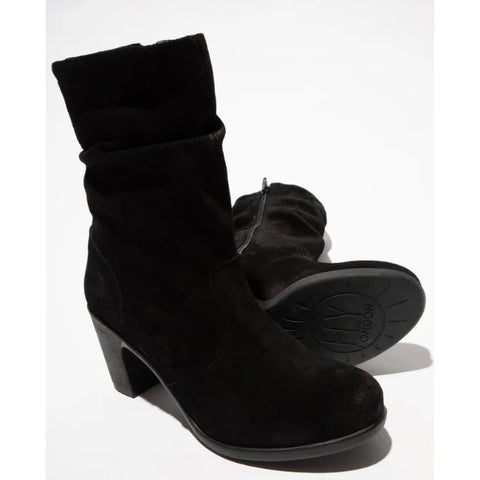 Fly London Klei152 In Oil Suede Black