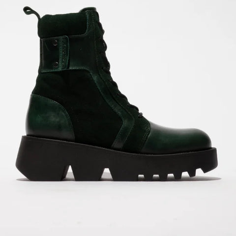 Fly London Zely315 In Rug/Oil Suede Petrol