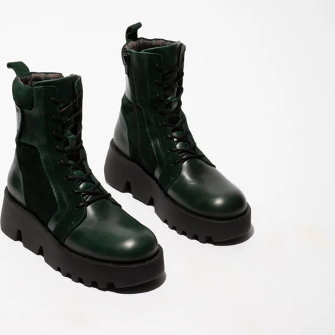 Fly London Zely315 In Rug/Oil Suede Petrol