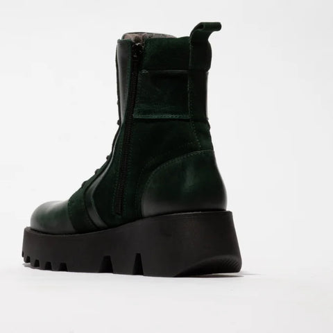 Fly London Zely315 In Rug/Oil Suede Petrol