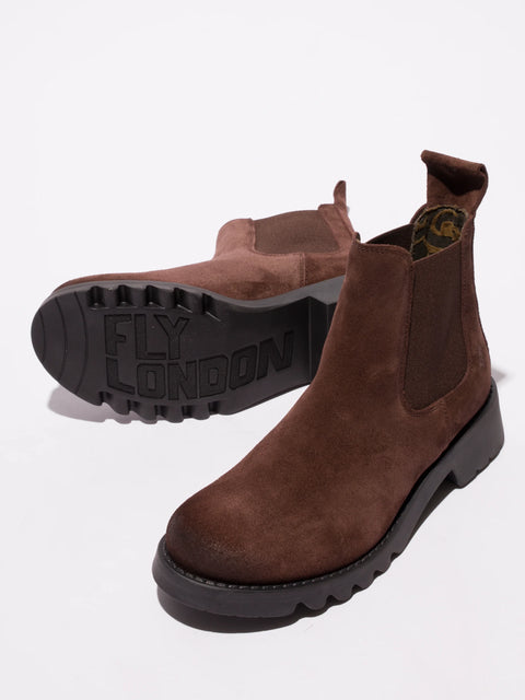 Fly London Rilk489 Oil Suede In Expresso