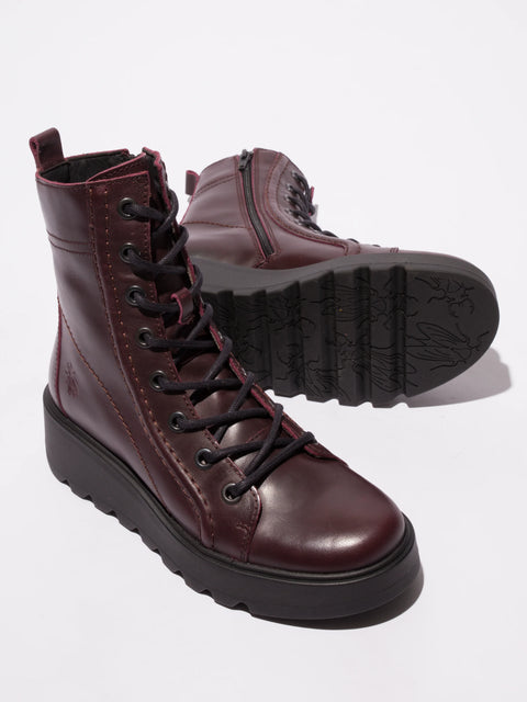 Fly London Tery554 In Wine