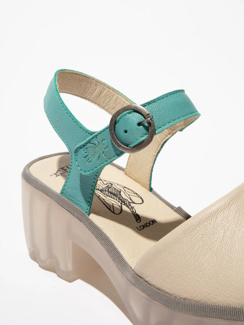 Fly London Tull503 In Cloud/Turquoise