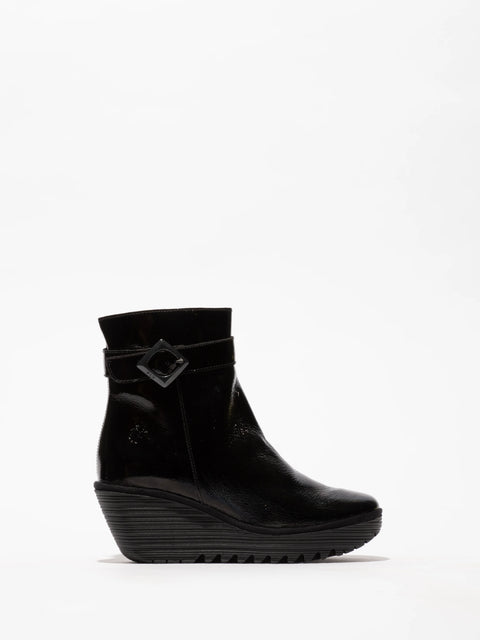 Fly London Yuji596 In Nappalak Black
