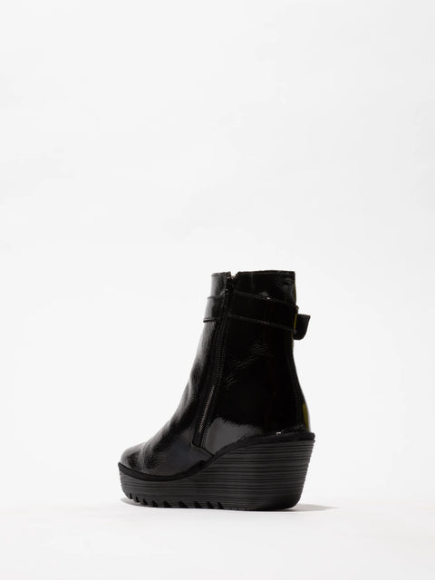 Fly London Yuji596 In Nappalak Black