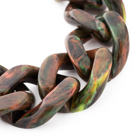 Vanessa Baroni VB2011NEM Flat Chain Bracelet New Punk Marble