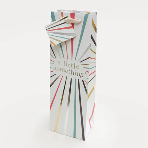 Caroline Gardner Cards GBB702 A Little Something Bottle Gift Bag