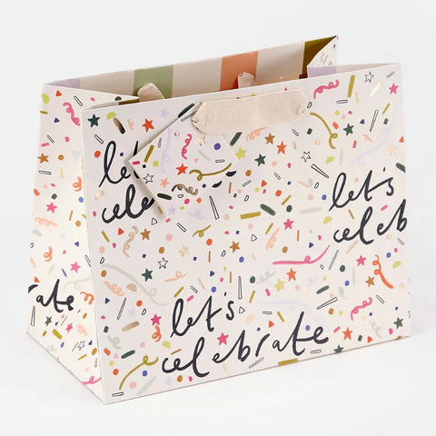 Caroline Gardner Cards GBL727 Lovely News Celebration Landscape Gift Bag