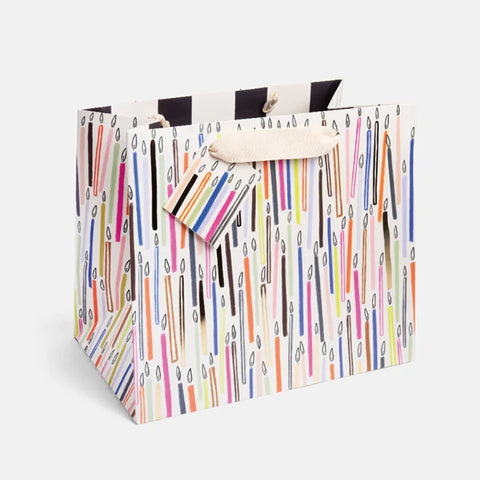 Caroline Gardner Cards GBL762 Lovely News Candles Landscape Gift Bag