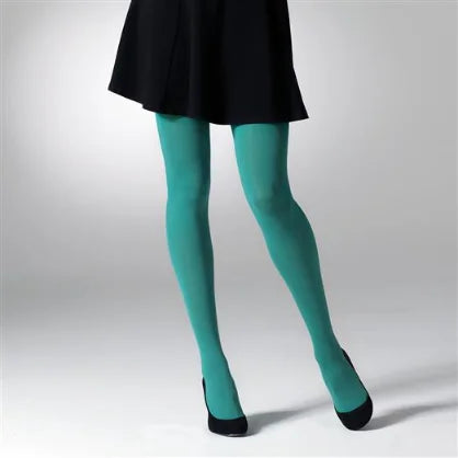 Gipsy 1172 100 Denier Luxury Opaque Tights in Petrol