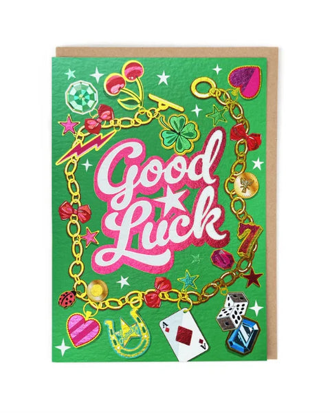 Cath Tate Cards HF2496 Good Luck Card