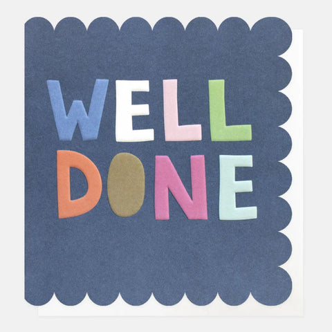 Caroline Gardner Cards HPW005 Well Done
