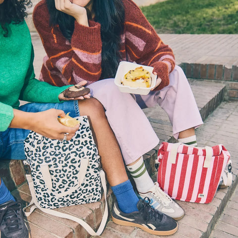 Roka London Hampstead Lunch Bag In Summer Leopard