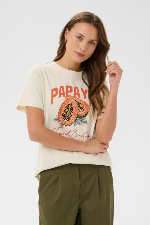 Saint Tropez Harda T-Shirt In Turtledove