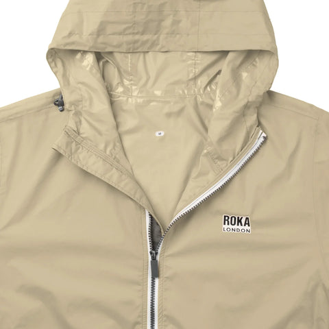 Roka London Holborn Taupe Recycled Nylon Ripstop