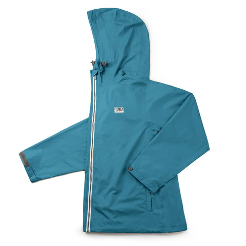 Roka London Holborn Teal Recycled Nylon Ripstop