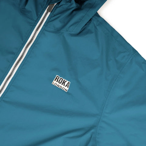 Roka London Holborn Teal Recycled Nylon Ripstop