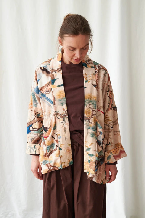 One Hundred Stars Hummingbird Nude Pocket Jacket