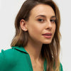 LULU Copenhagen LULU1264 Ice cone Ear stud In Gold Plated