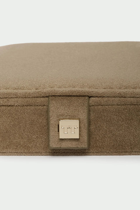 Tutti & Co JB46 Sand Mini Suede Jewellery Box