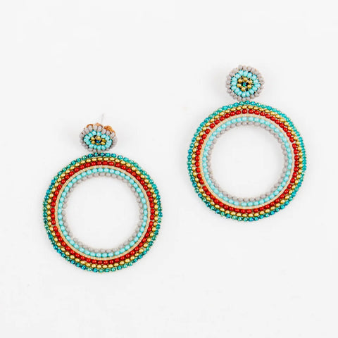 Altiplano JEA479TQ Open Circle Post Earring
turquoise