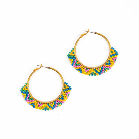 Altiplano JEA641JU Large Zig Zag Hoop Earrings
Juicy
