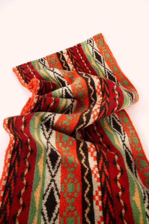 Powder KAY1 Kayla Fair Isle Snood - Russet
